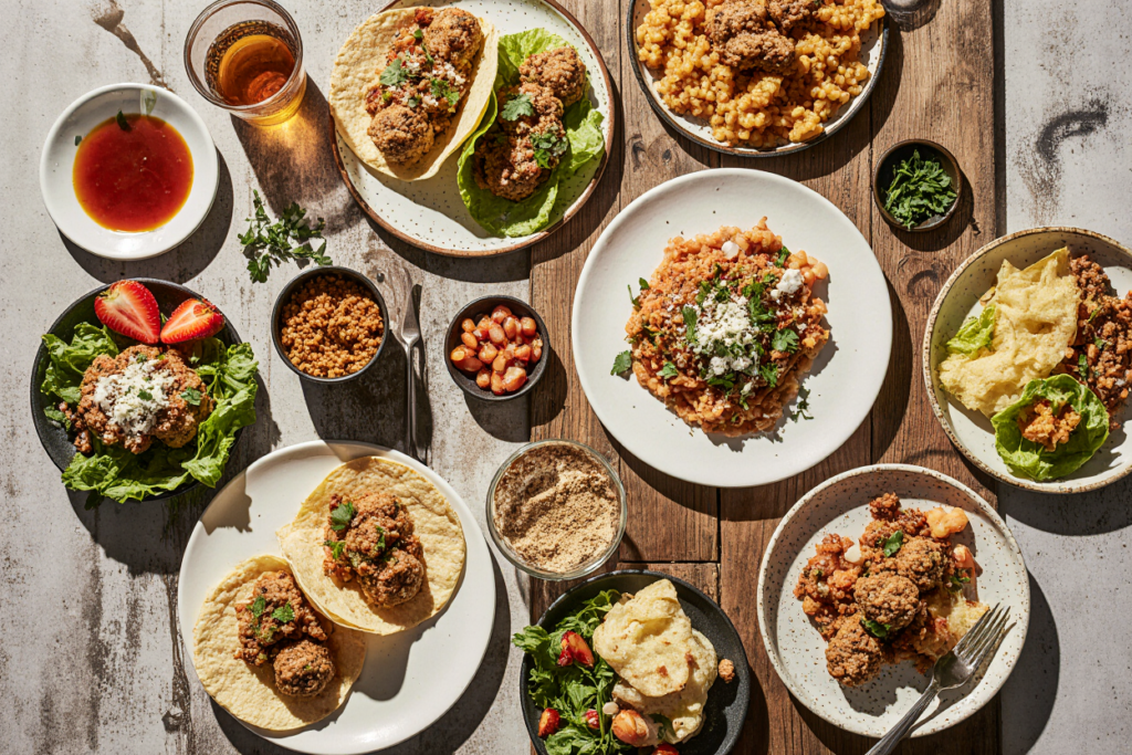 meals with ground chicken