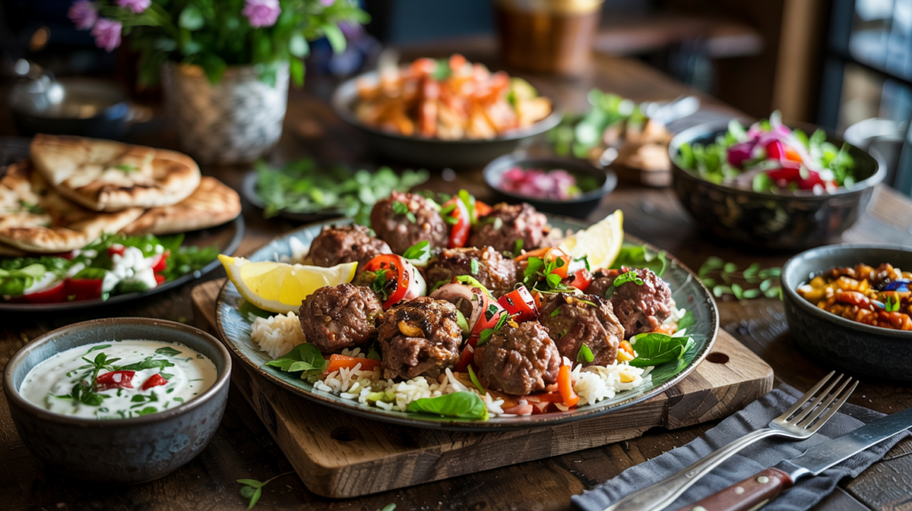 ground lamb kebabs