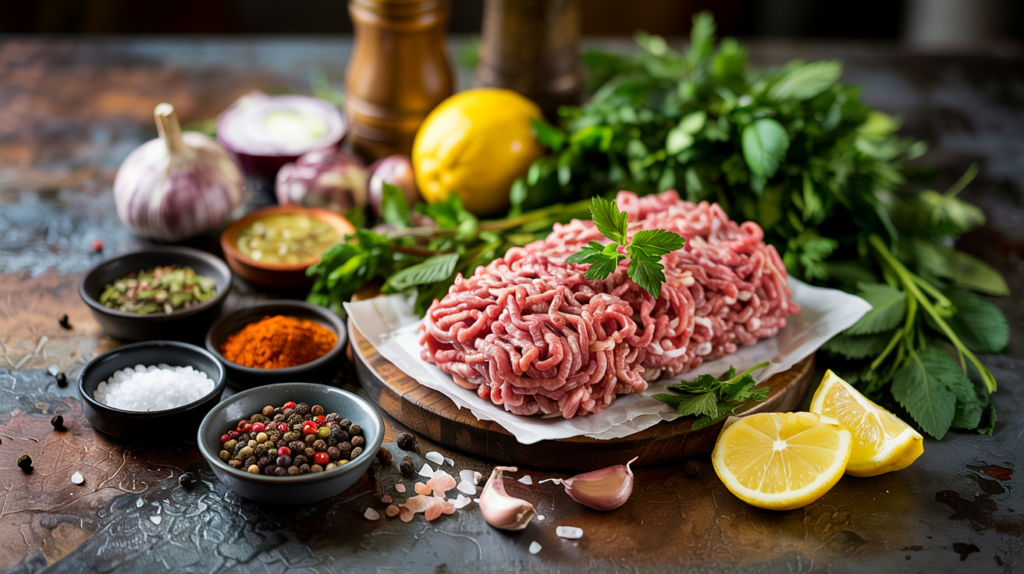 ground lamb kebabs