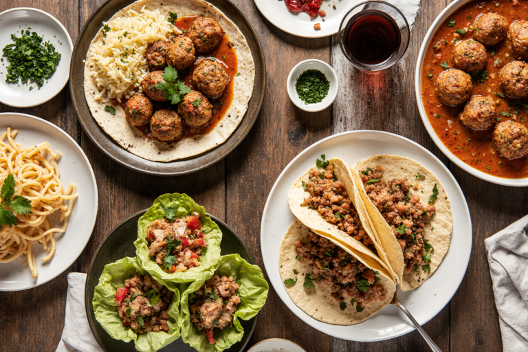 meals with ground chicken